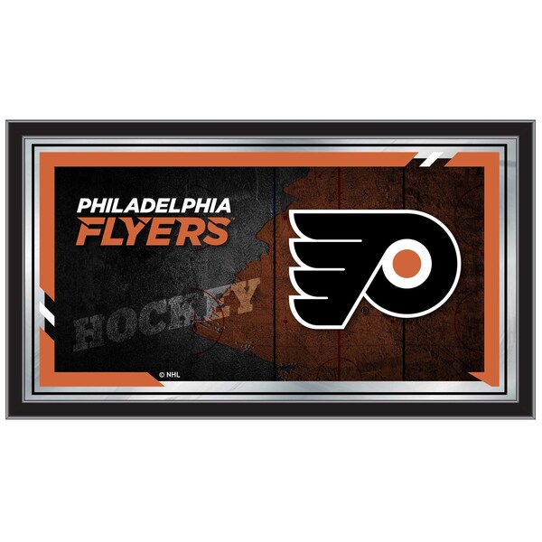 Holland Bar Stool Co Philadelphia Flyers 15" x 26" Hockey Collector Mirror by Holland Bar Stool Company - MCOLPHIFLY