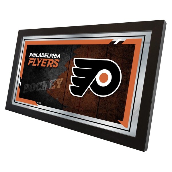 Holland Bar Stool Co Philadelphia Flyers 15" x 26" Hockey Collector Mirror by Holland Bar Stool Company - MCOLPHIFLY