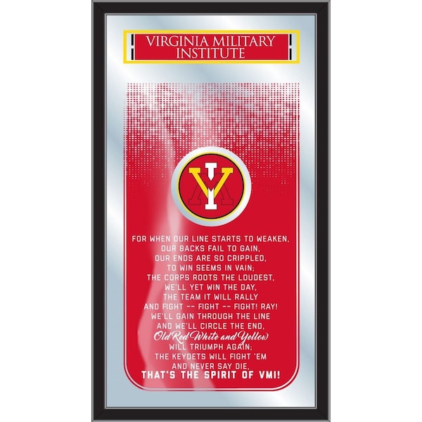 Holland Bar Stool Co Virginia Military Institute 26" x 15" Fight Song Mirror - MFGHTVAMILI