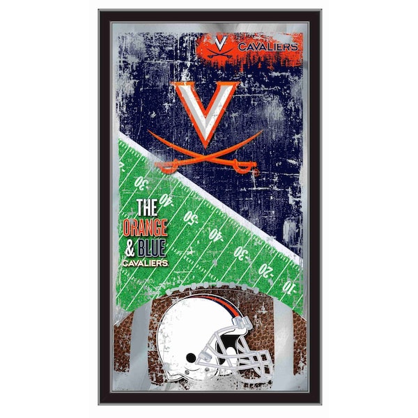 Holland Bar Stool Co Virginia 15" x 26" Football Mirror - MFTBLVRGNIA