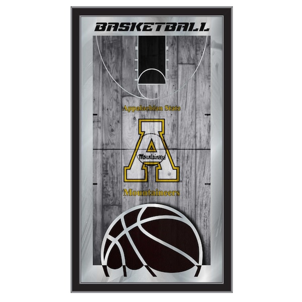 Holland Bar Stool Co Appalachian State 15" x 26" Basketball Mirror - MBSKTAPPSTU
