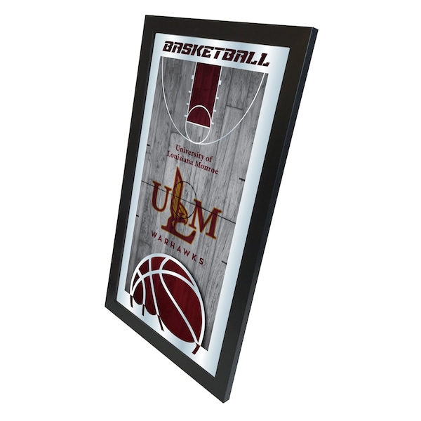 Holland Bar Stool Co Louisiana-Monroe 15" x 26" Basketball Mirror - MBSKTLA-MON
