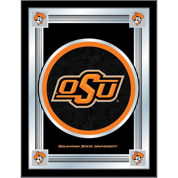 Holland Bar Stool Co Oklahoma State 17" x 22" Logo Mirror - MLOGOOKSTUN
