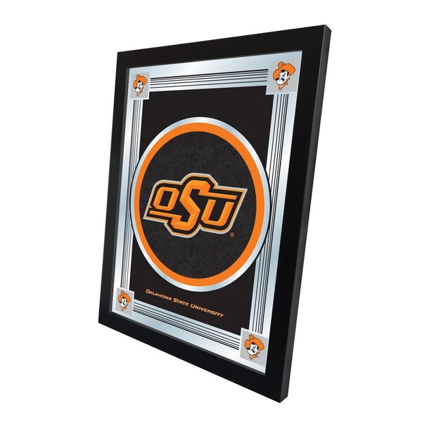 Holland Bar Stool Co Oklahoma State 17" x 22" Logo Mirror - MLOGOOKSTUN