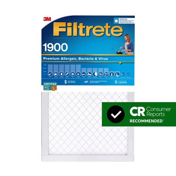 3M Filtrete 16 in. W X 20 in. H X 1 in. D Polypropylene 13 MERV Pleated Allergen Air Filter 1 pk - UA00DC-6