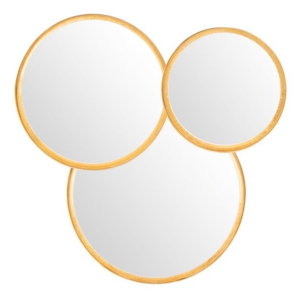Safavieh Loni Mirror Gold Foil & White - MRR3002B