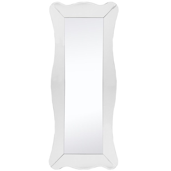 Lovelyhome 24 x 65 in. Wavelength Beveled Accent Mirror - LO2840114