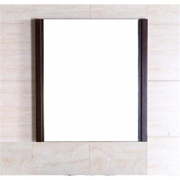Comfortcorrect Bellaterra Home  Wood Frame Mirror, Wenge - 35.5 in. - CO202256