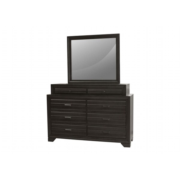 Myco Furniture Slate Brown Eddison Mirror - ED530-M