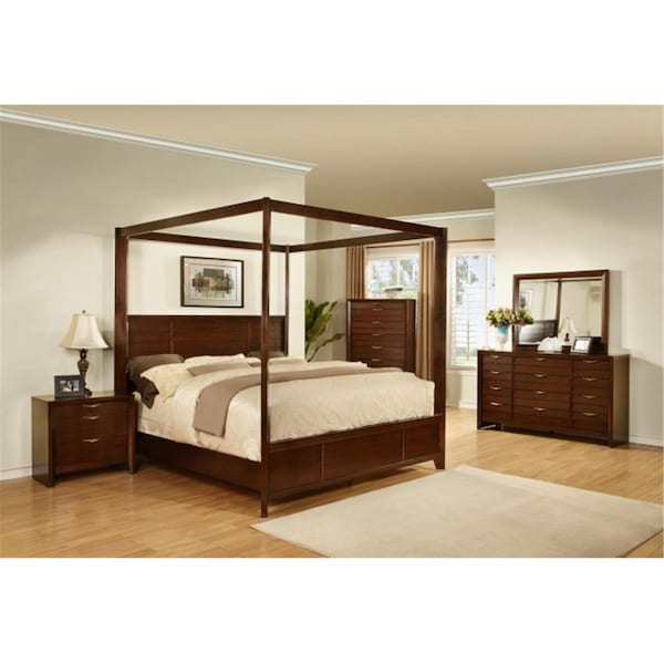 Myco Furniture Espresso Lancaster Mirror - LN466M