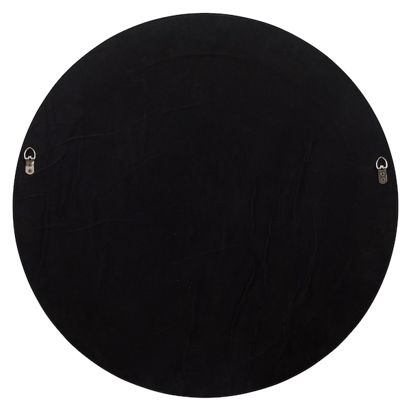 Varaluz Macie 30-In Round Wood And Metal Mirror - 4DMI0120