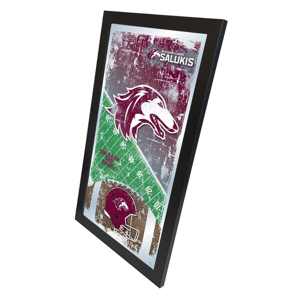 Holland Bar Stool Co Southern Illinois University 15" x 26" Football Mirror - MFTBLSOUILL