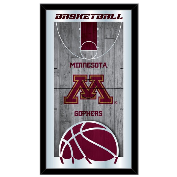 Holland Bar Stool Co Minnesota 15" x 26" Basketball Mirror - MBSKTMINNUN