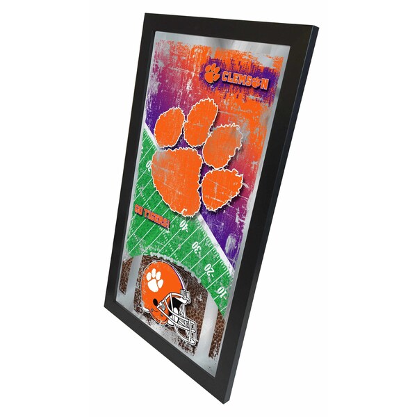 Holland Bar Stool Co Clemson 15" x 26" Football Mirror - MFTBLCLMSON
