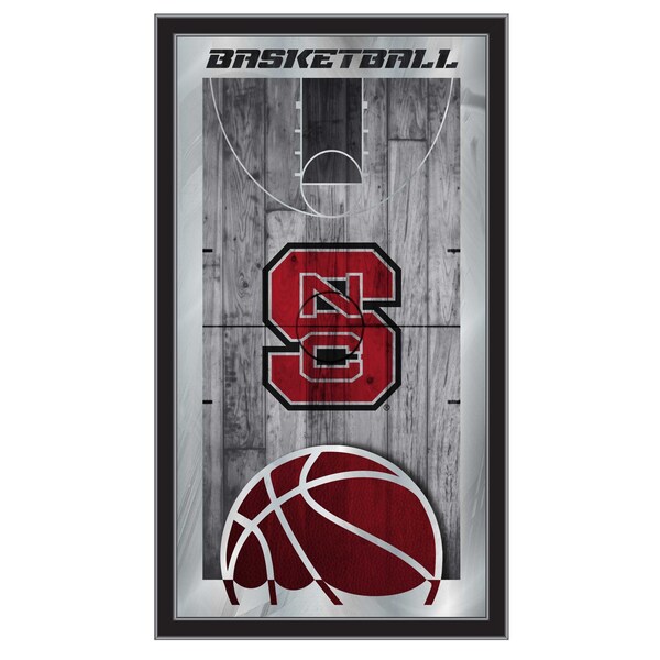 Holland Bar Stool Co North Carolina State 15" x 26" Basketball Mirror - MBSKTNCARST