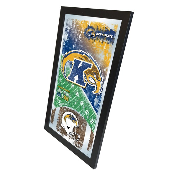 Holland Bar Stool Co Kent State 15" x 26" Football Mirror - MFTBLKENTST