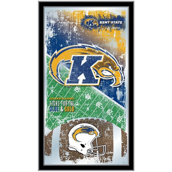 Holland Bar Stool Co Kent State 15" x 26" Football Mirror - MFTBLKENTST