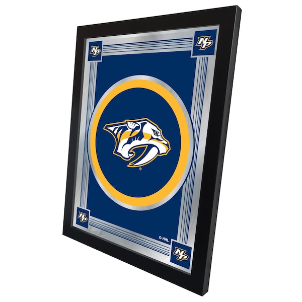 Holland Bar Stool Co Nashville Predators 17" x 22" Logo Mirror - MLOGONSHPRE