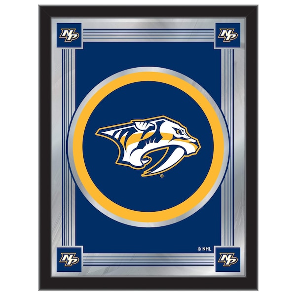Holland Bar Stool Co Nashville Predators 17" x 22" Logo Mirror - MLOGONSHPRE