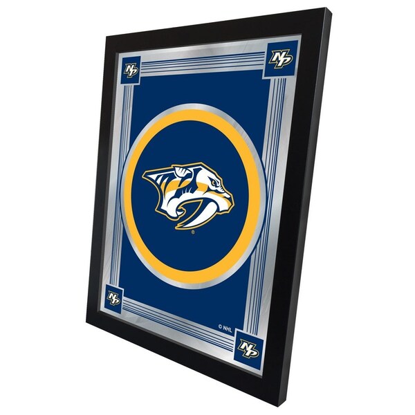 Holland Bar Stool Co Nashville Predators 17" x 22" Logo Mirror - MLOGONSHPRE