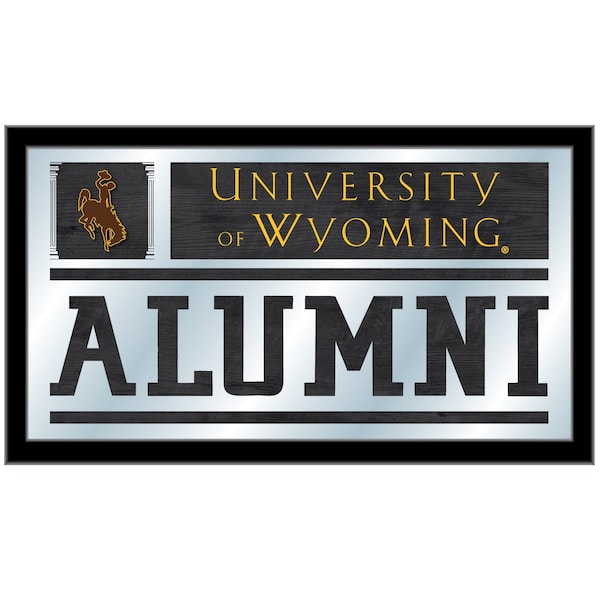 Holland Bar Stool Co Wyoming 26" x 15" Alumni Mirror - MALUMWYMNG