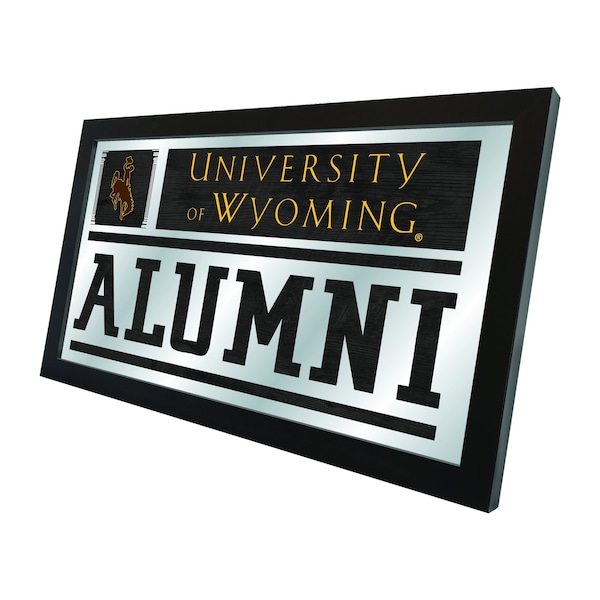Holland Bar Stool Co Wyoming 26" x 15" Alumni Mirror - MALUMWYMNG