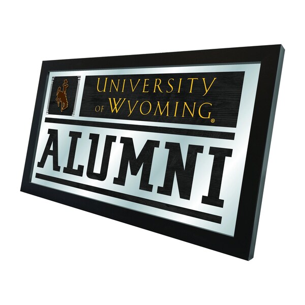 Holland Bar Stool Co Wyoming 26" x 15" Alumni Mirror - MALUMWYMNG