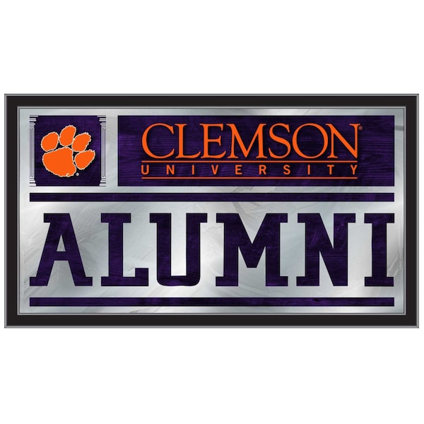 Holland Bar Stool Co Clemson 26" x 15" Alumni Mirror - MALUMCLMSON