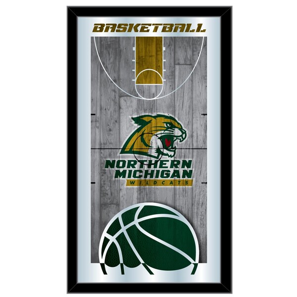 Holland Bar Stool Co Northern Michigan 15" x 26" Basketball Mirror - MBSKTNORMIC
