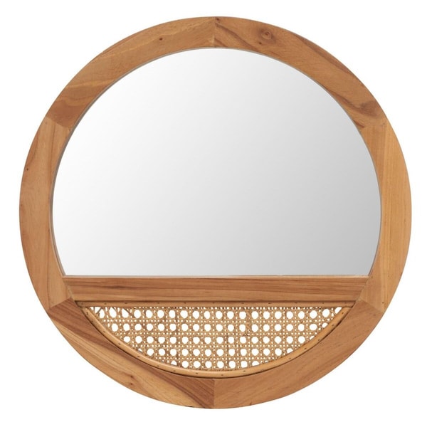 Safavieh 17.5 in. Padma Mirror, Natural - MRR2015B