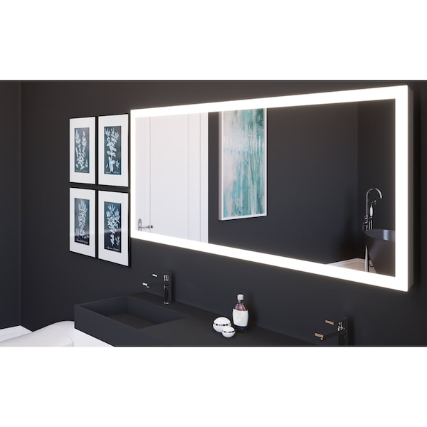 Castello Usa Smart Angelina 72 x 30 LED Smart Mirror with Voice Commands - CB-SM432-72-30
