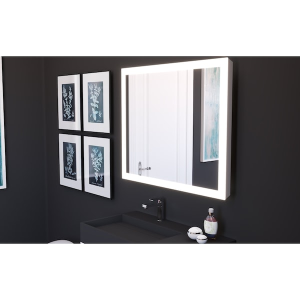 Castello Usa Smart Angelina 36 x 30 LED Smart Mirror with Voice Commands - CB-SM432-36-30