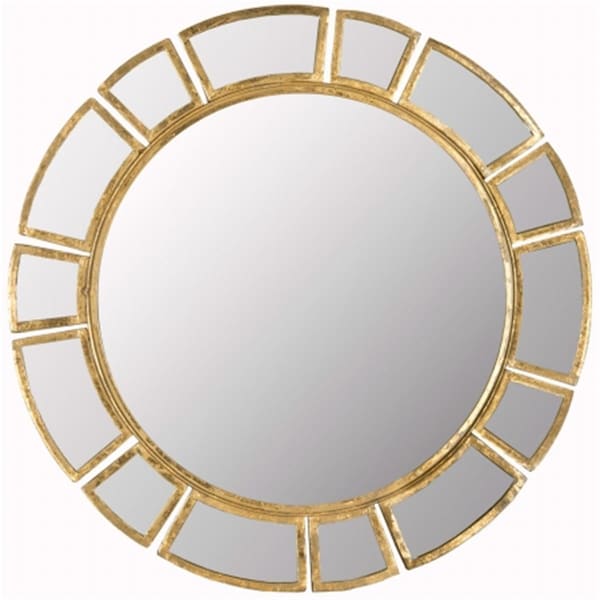 Safavieh Deco Sunburst Mirror- Antique Gold - 30.5 x 1.5 x 30.5 in. - MIR4026A