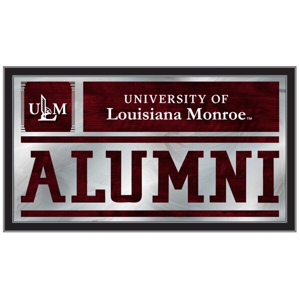Holland Bar Stool Co Louisiana-Monroe 26" x 15" Alumni Mirror - MALUMLA-MON