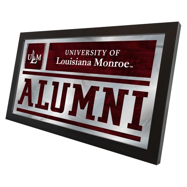 Holland Bar Stool Co Louisiana-Monroe 26" x 15" Alumni Mirror - MALUMLA-MON