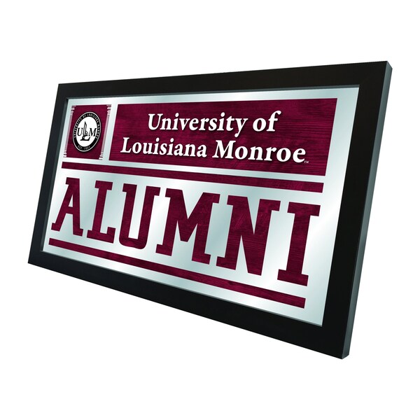 Holland Bar Stool Co Louisiana-Monroe 26" x 15" Alumni Mirror - MALUMLA-MON