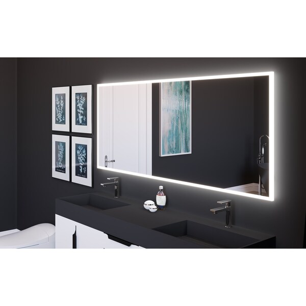 Castello Usa Smart Lisa 72 x 30 LED Smart Mirror with Voice Commands - CB-SM430-72-30
