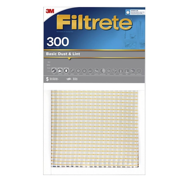 3M Filtrete 20 in. W X 30 in. H X 1 in. D 5 MERV Pleated Filter Dust 1 pk - 322DC-6
