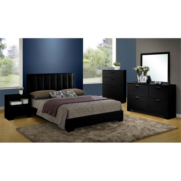 Myco Furniture Black Moderno Mirror - MD4336M