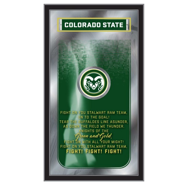 Holland Bar Stool Co Colorado State 26" x 15" Fight Song Mirror - MFGHTCOLOST