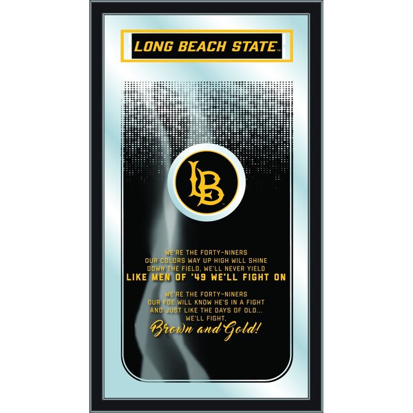 Holland Bar Stool Co Long Beach State University 26" x 15" Fight Song Mirror - MFGHTLBSTUN