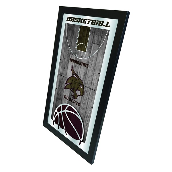 Holland Bar Stool Co Texas State 15" x 26" Basketball Mirror - MBSKTTEXSST