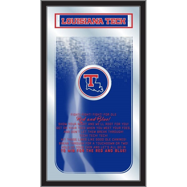 Holland Bar Stool Co Louisiana Tech 26" x 15" Fight Song Mirror - MFGHTLATECH