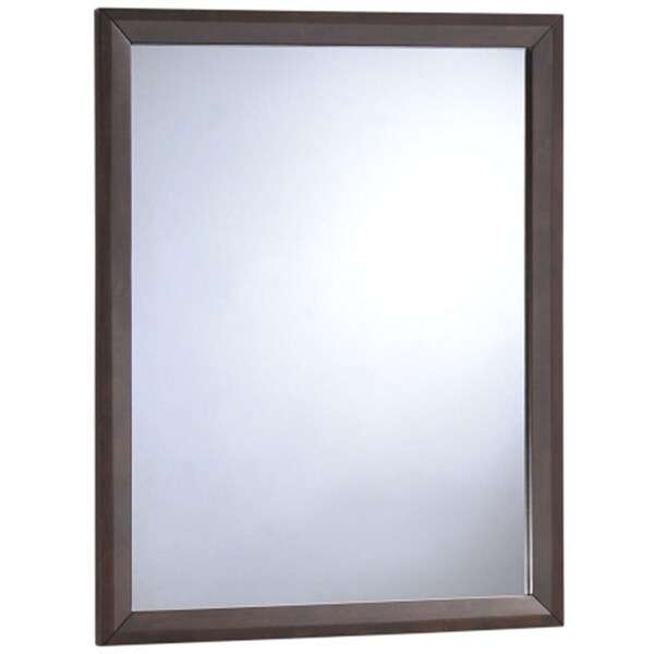 Modway Furniture Tracy Mirror, Cappuccino - 1 x 31.5 x 39.5 in. - MOD-5243-CAP