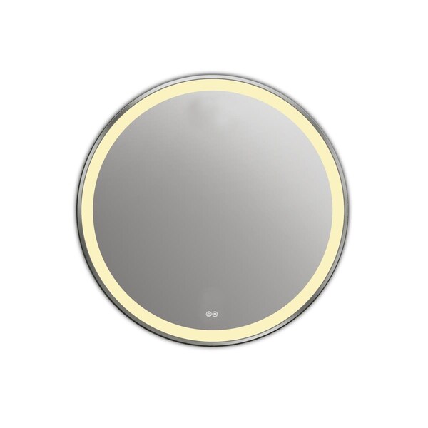 Tapis Rugs Speculo Embedded LED Mirror 4000K Warm White - 28 in. - TA3363838