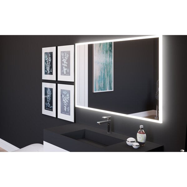 Castello Usa Smart Lisa 48 x 30 LED Smart Mirror with Voice Commands - CB-SM430-48-30