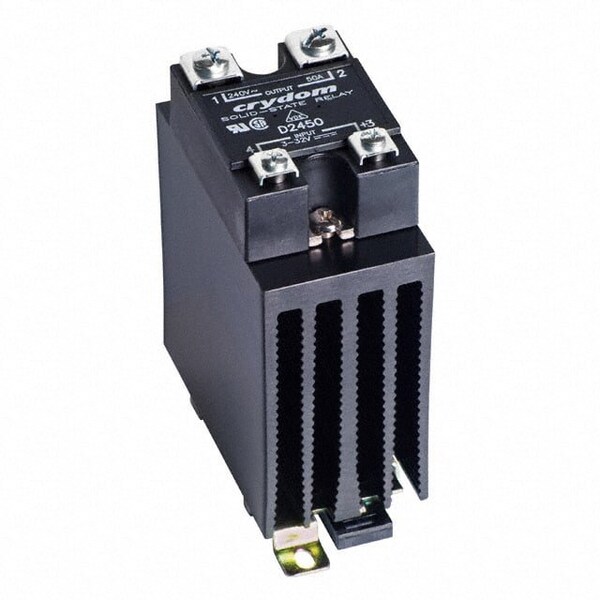 Relés de estado sólido Crydom - Montaje industrial 35A/240V entrada de CC montaje de disipador de calor ZC SSR - HS201DR-CC2425W3U