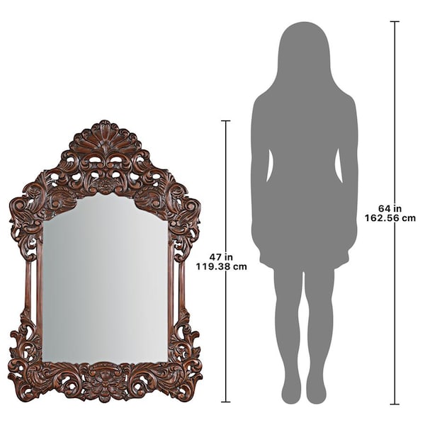 Design Toscano The Dordogne Hardwood Mirror - DY91102