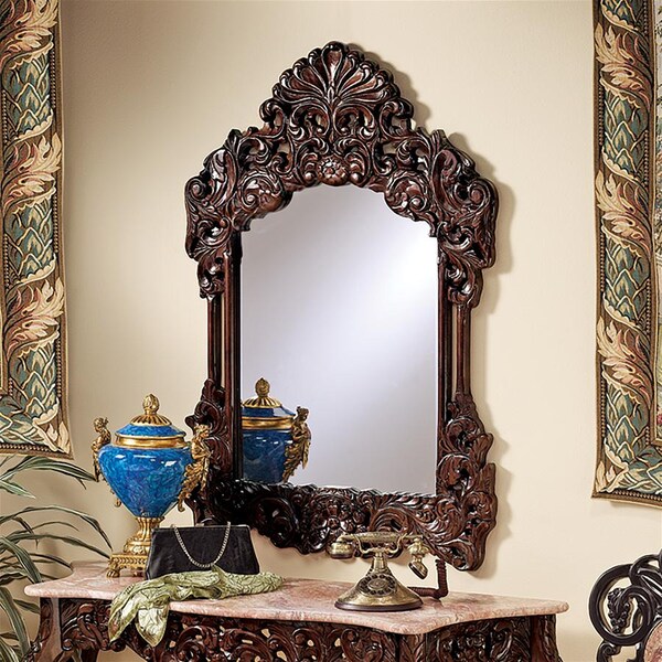 Design Toscano The Dordogne Hardwood Mirror - DY91102