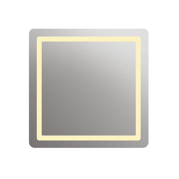 Tapis Rugs 30 in. Wide 4000k Speculo Back Lit Led Mirror, Warm White - TA2823194